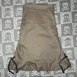 Y2k cargo midi skirt